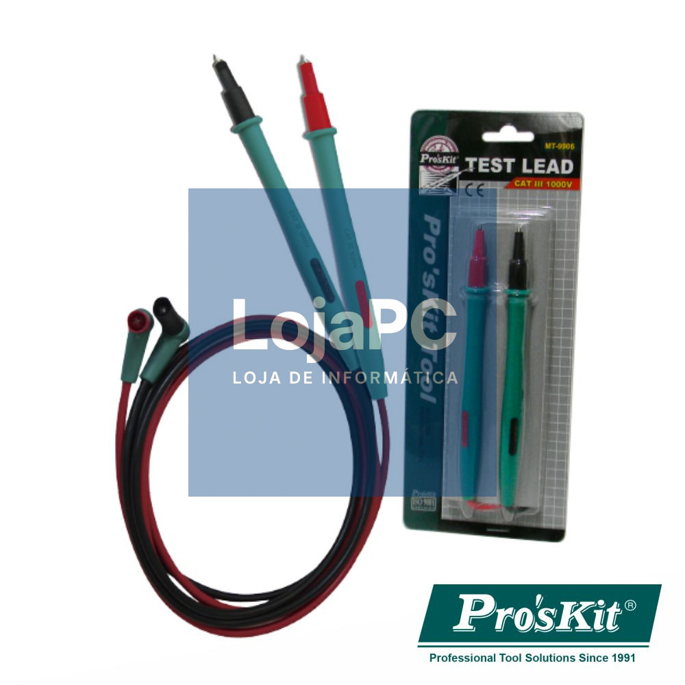 CONJUNTO PONTAS DE PROVA PROSKIT