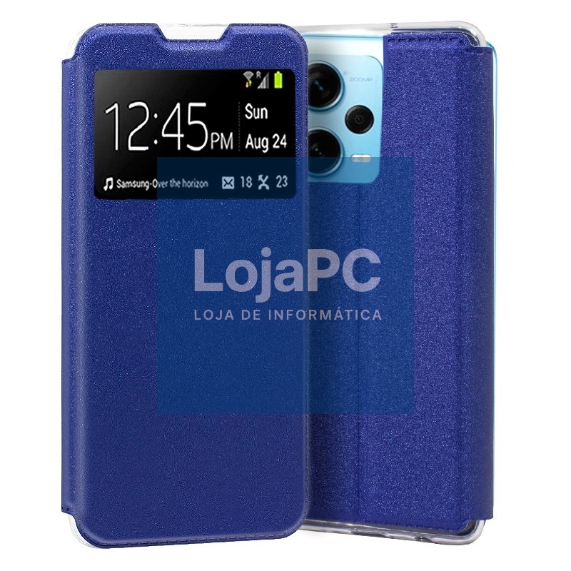 COOL Flip Cover for Xiaomi Redmi Note 12 Pro Plus 5G Smooth Blue