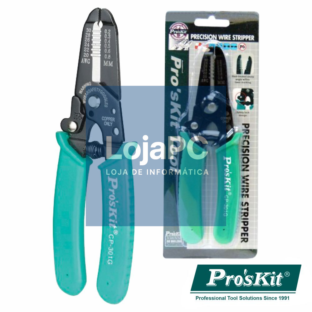 ALICATE DE CORTE E DESCARNAR 165MM PROSKIT