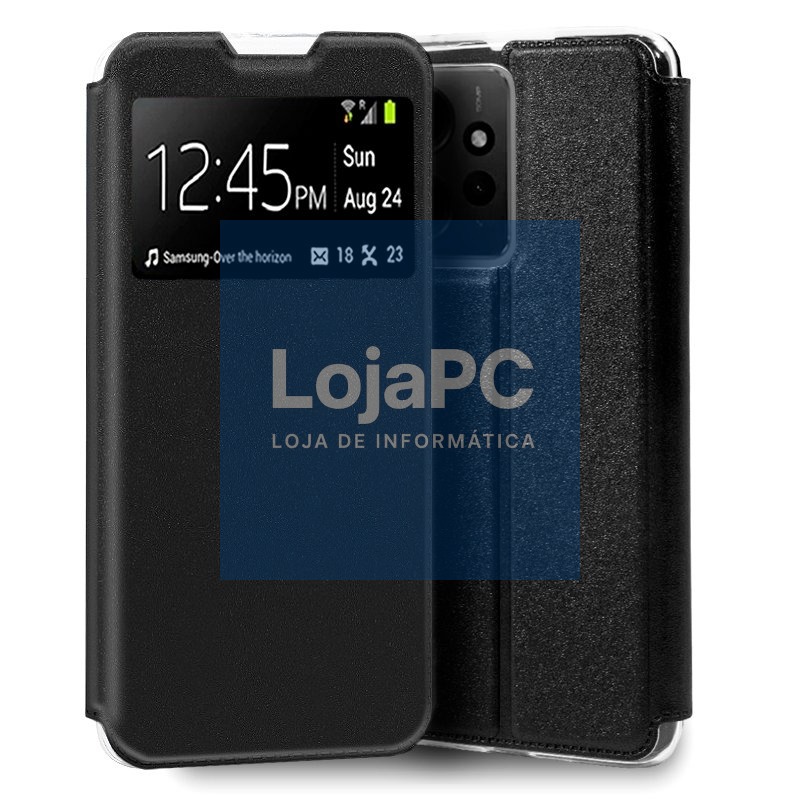COOL Flip Cover for Xiaomi Redmi Note 12 Smooth Black