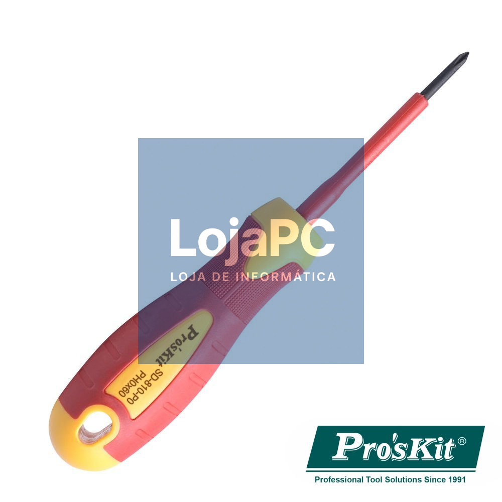 Chave Philips 3.0x60mm VDE 1000V PROSKIT