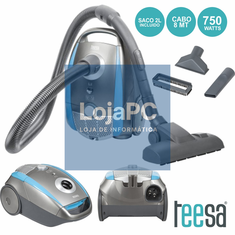 ASPIRADOR C/ SACO 750W TEESA