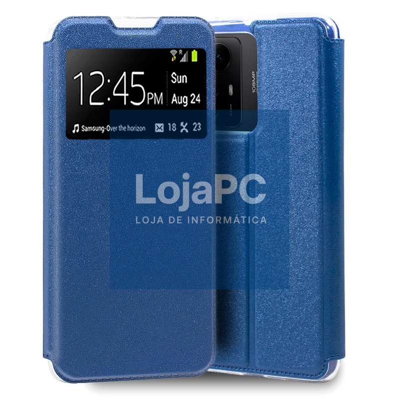 COOL Flip Cover for Xiaomi Redmi Note 12S Smooth Blue