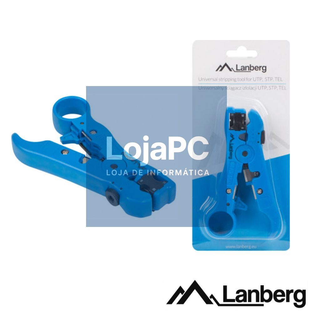 Descarnador De Cabos Universal UTP/STP Azul LANBERG
