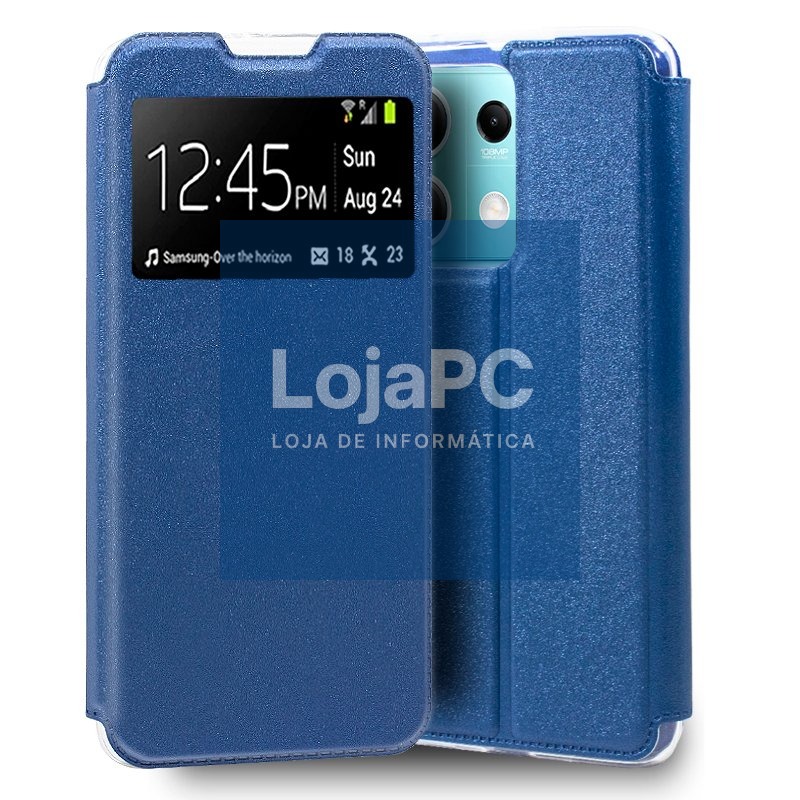 COOL Flip Cover for Xiaomi Redmi Note 13 5G Smooth Blue