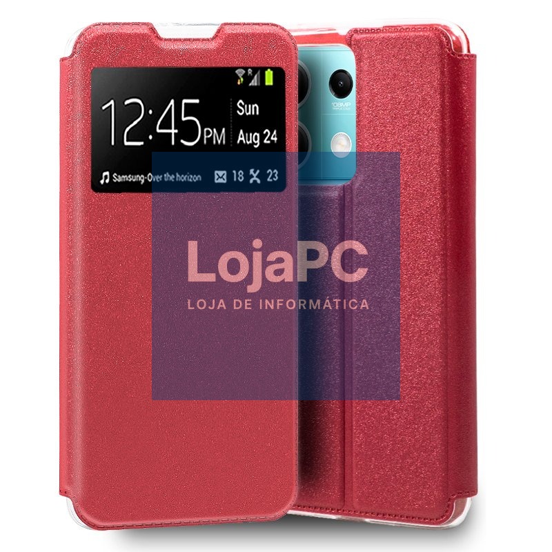 COOL Flip Cover for Xiaomi Redmi Note 13 5G Smooth Red