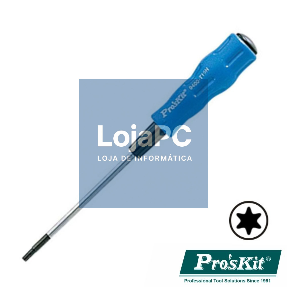 CHAVE TORX S/ FURO T05 135MM PROSKIT