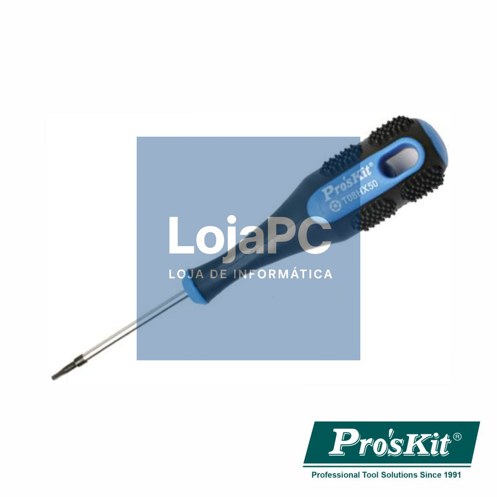 CHAVE TORX C/ FURO T08H PROSKIT