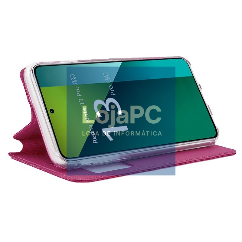 COOL Flip Cover for Xiaomi Redmi Note 13 Pro 5G / Poco X6 5G Smooth Pink — imagem 2