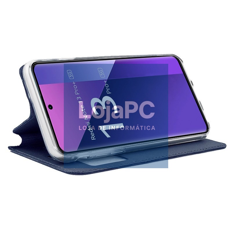 COOL Flip Cover for Xiaomi Redmi Note 13 Pro Plus 5G Smooth Blue — imagem 2