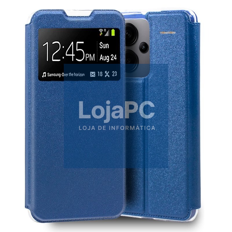 COOL Flip Cover for Xiaomi Redmi Note 13 Pro Plus 5G Smooth Blue