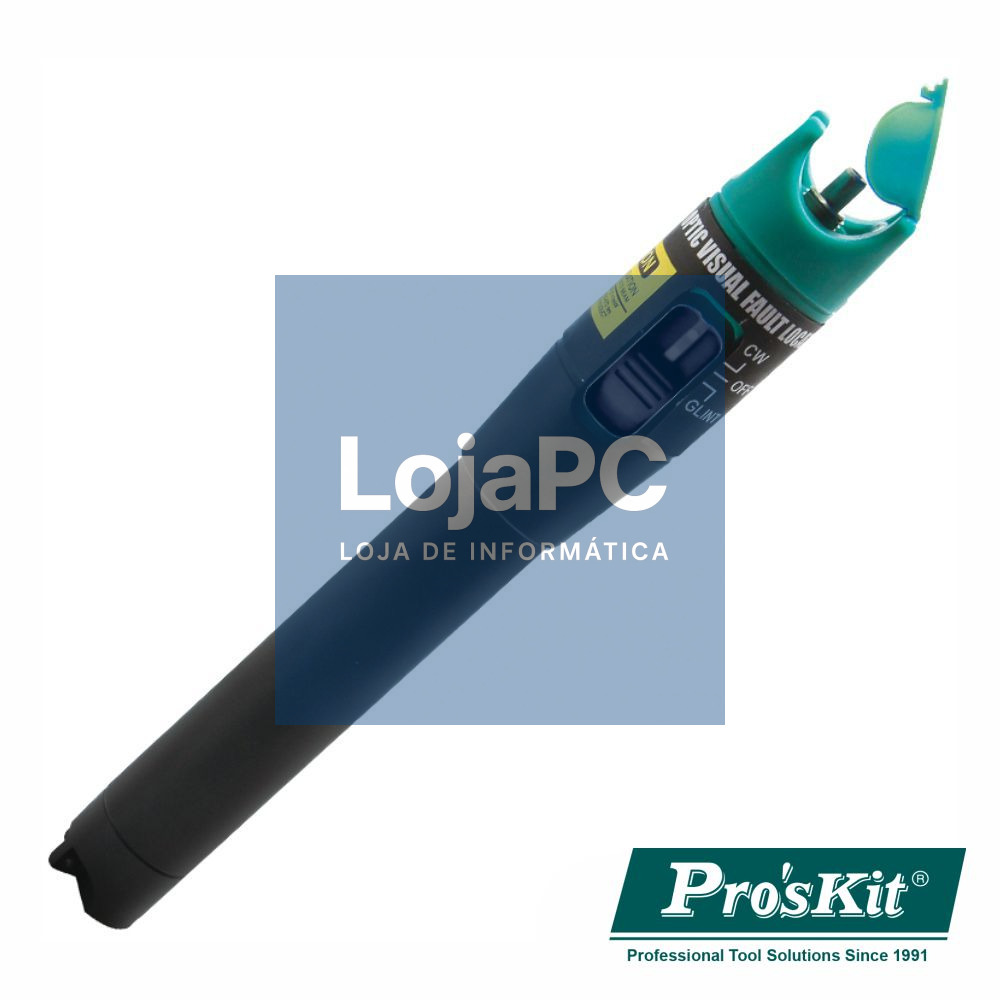 Testador de Fibra Óptica 30mW PROSKIT