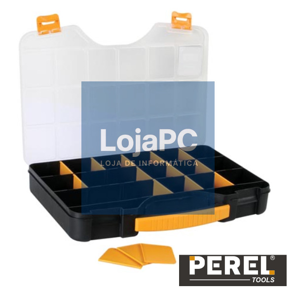 CAIXA ORGANIZADORA 18" C/ 20 COMPARTIMENTOS PEREL