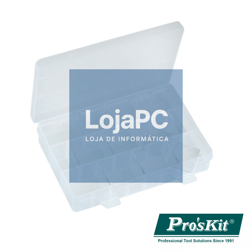 CAIXA P/ ARMAZENAMENTO DE COMPONENTES PROSKIT