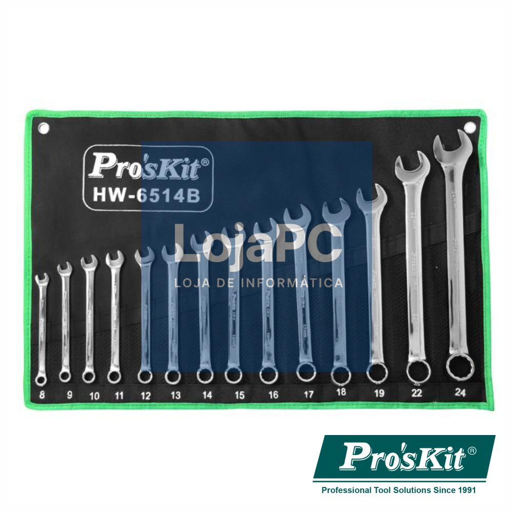 Conjunto de 14 Chaves de Lunetas/Bocas PROSKIT