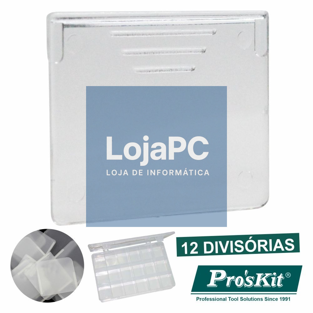 DIVISÓRIAS P/ CAIXA DE ARMAZENAMENTO 203-132E 12X PROSKIT