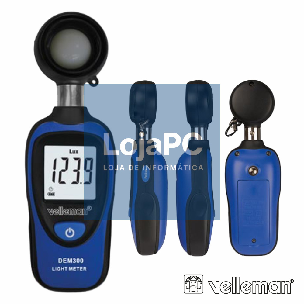 MINI LUXÍMETRO DIGITAL VELLEMAN