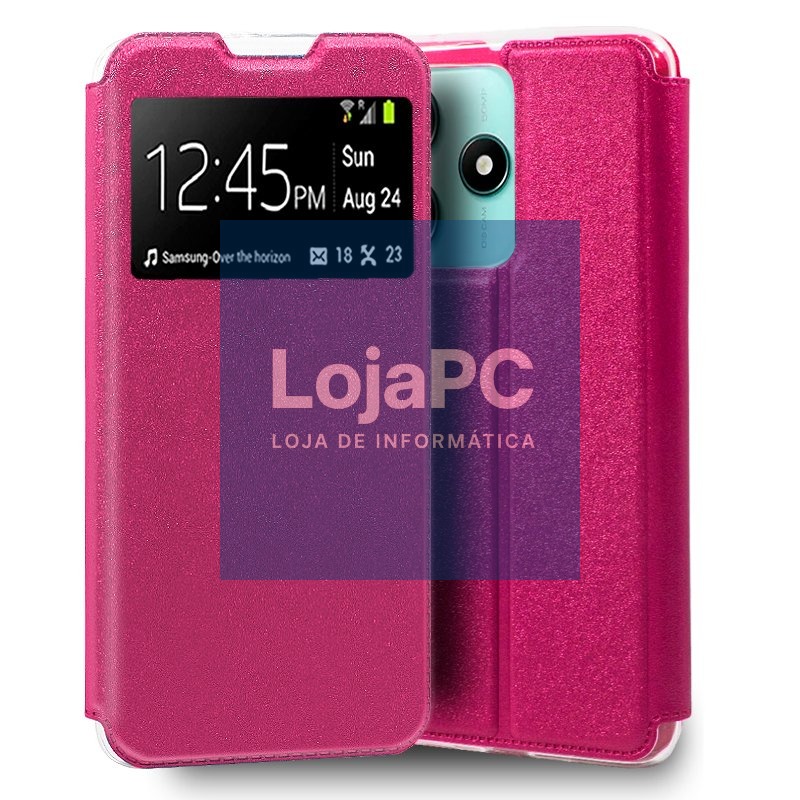 COOL Flip Cover for Xiaomi Redmi Note 14 5G Smooth Pink