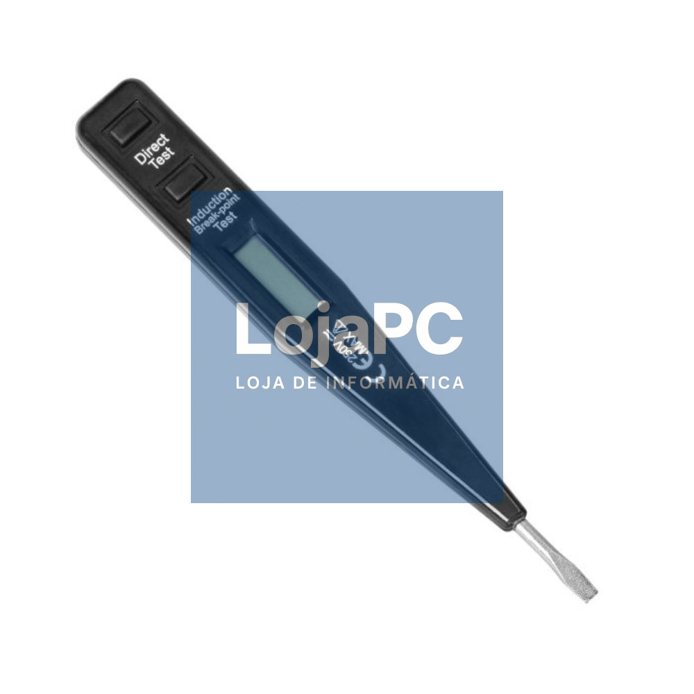 Detetor Tensão AC/DC 12-220V C/ LCD VIRONE