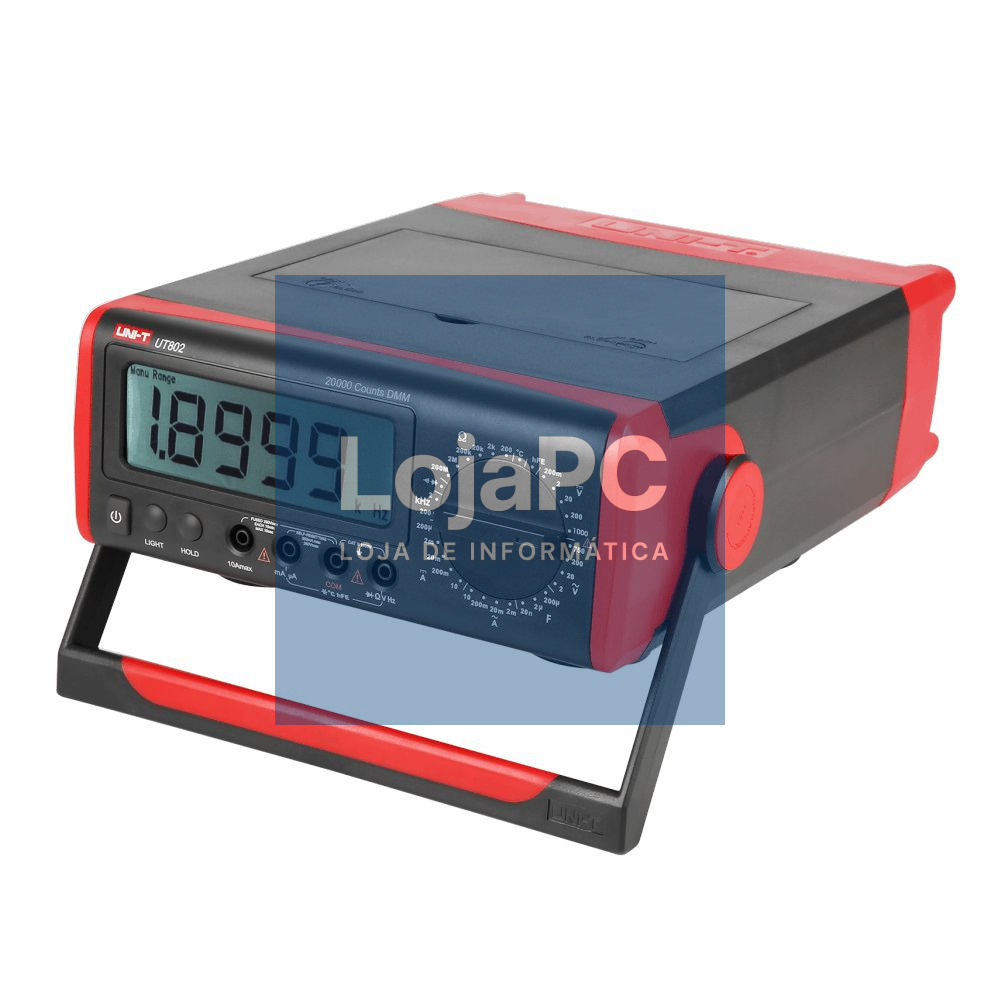 Multímetro Digital de Laboratório 1000VDC / 750VAC 10A UNI-T