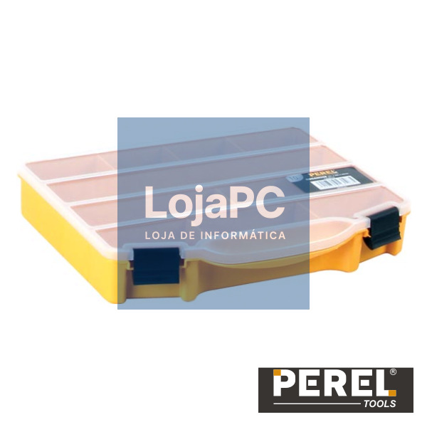 CAIXA ORGANIZADORA 10" C/ 10 COMPARTIMENTOS PEREL