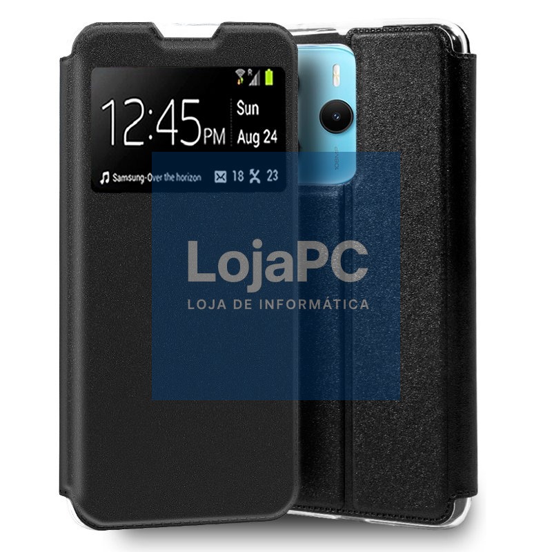 COOL Flip Cover for Xiaomi Redmi Note 14 Smooth Black