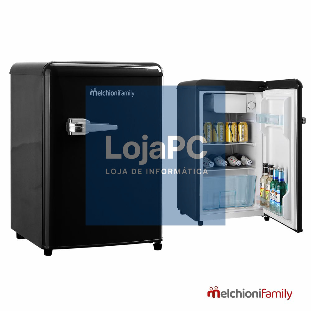 Mini Frigorífico C/ Compressor 45L Preto MelchioniFamily