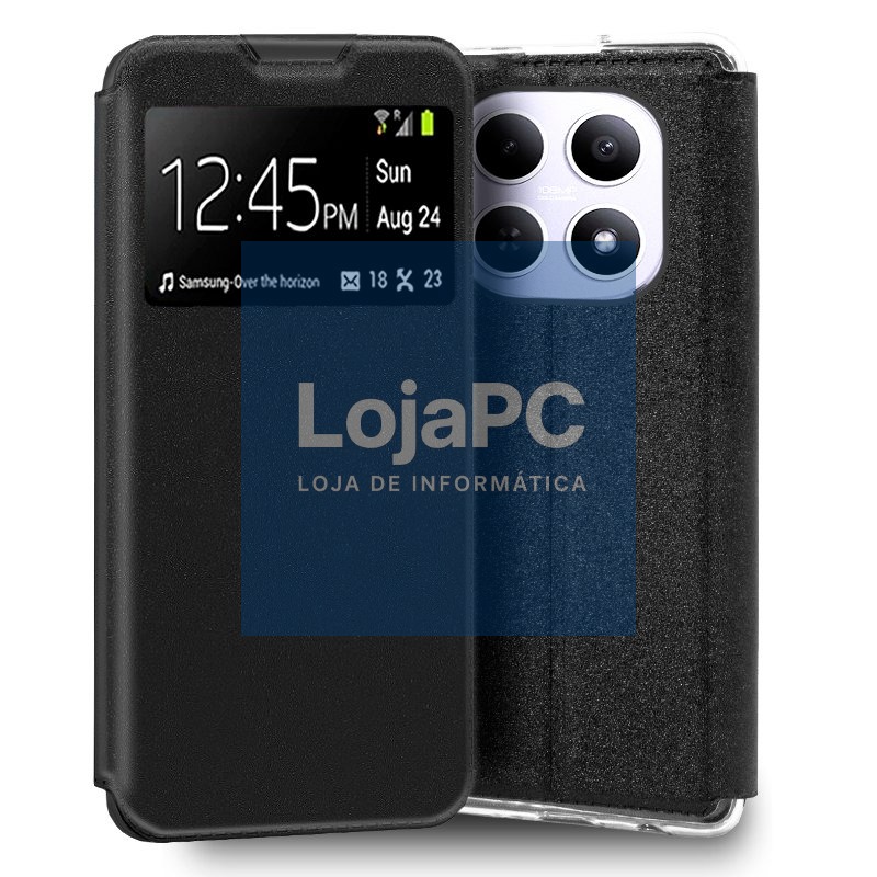 COOL Flip Cover for Xiaomi Redmi Note 15 5G / Poco M8 5G Smooth Black