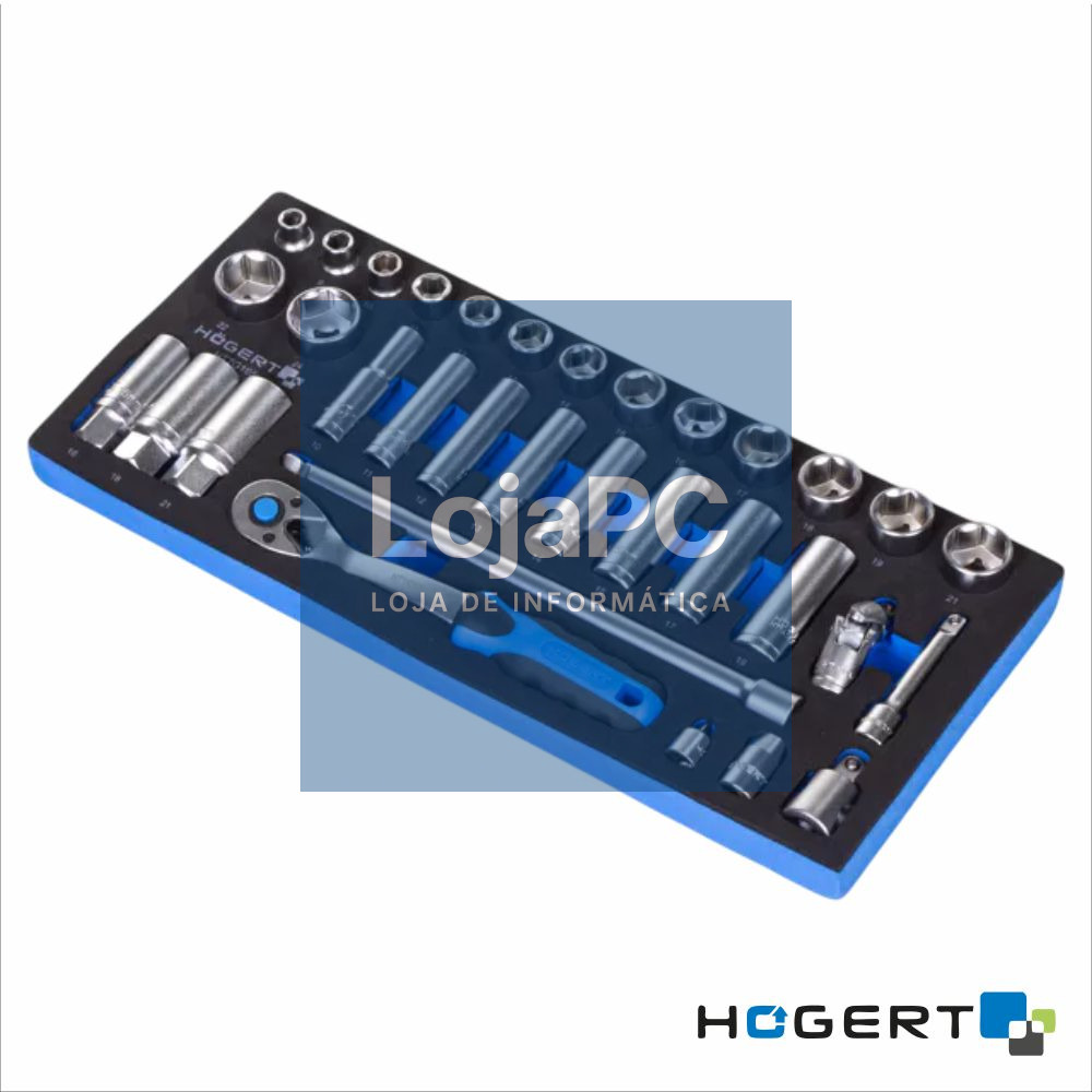 Conjunto de Roquete de 33 peças HOGERT