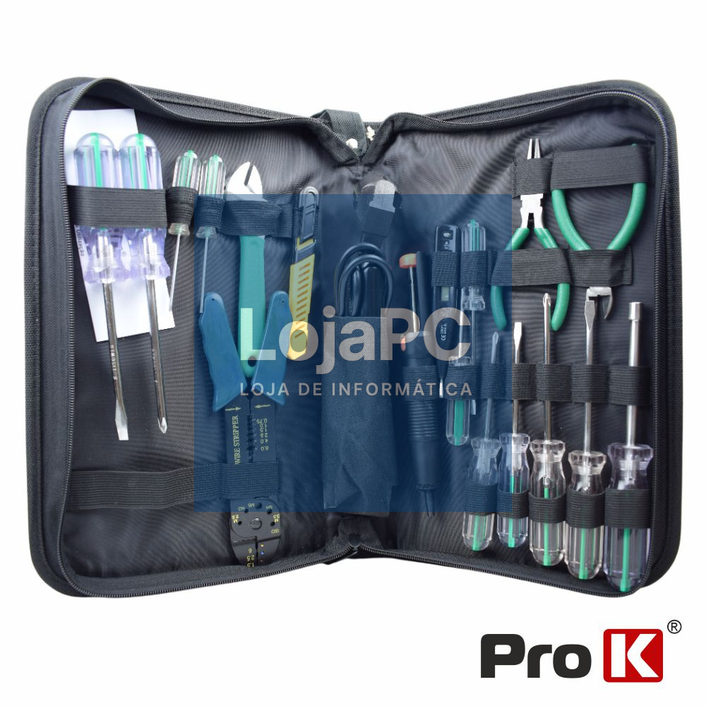Mala Ferramentas De Soldadura C/ 20 Peças PROK