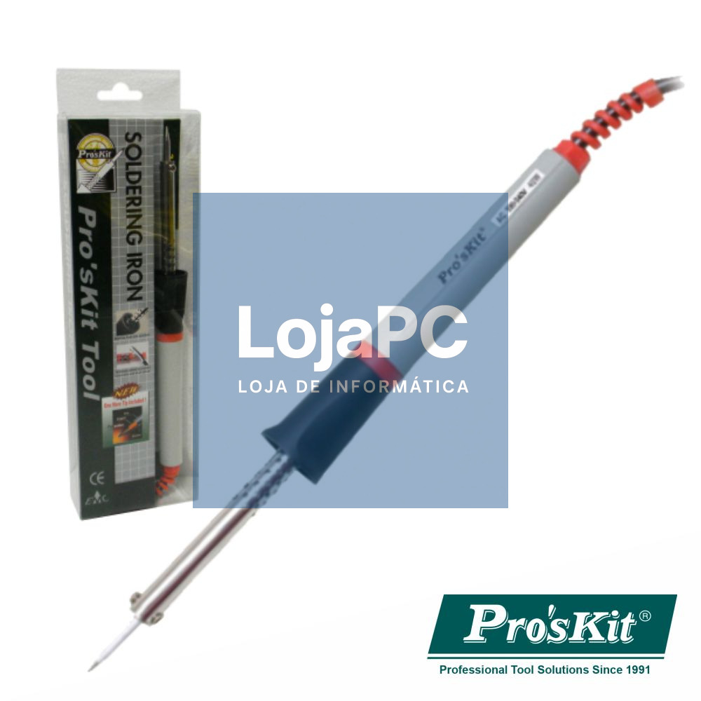 FERRO DE SOLDAR 40W RESISTÊNCIA CERÂMICA PROSKIT