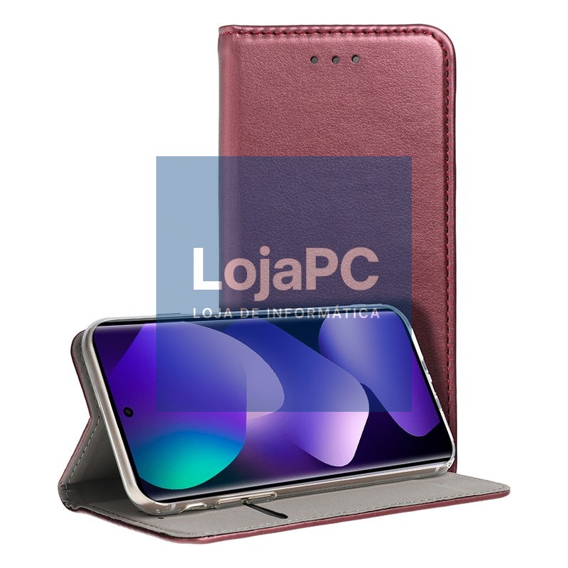 COOL Flip Cover for Xiaomi Redmi Note 15 5G / Poco M8 5G Smooth Burgundy
