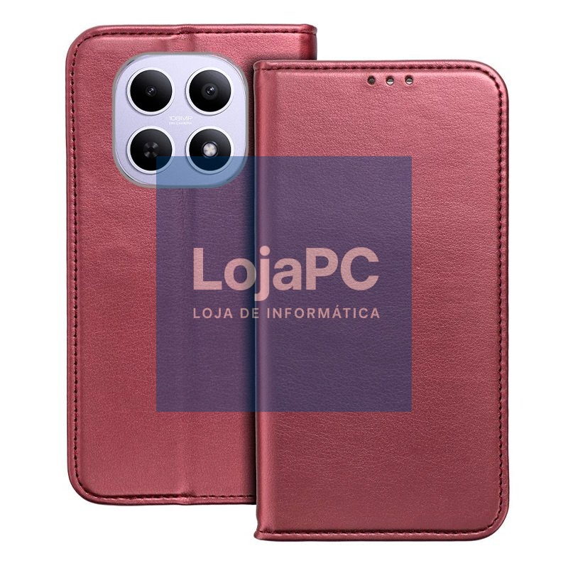 COOL Flip Cover for Xiaomi Redmi Note 15 5G / Poco M8 5G Smooth Burgundy — imagem 3