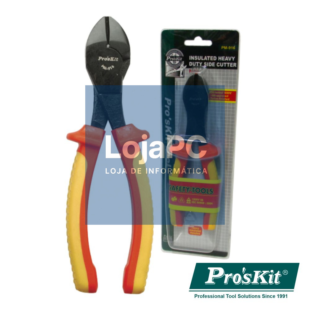 ALICATE DE CORTE DIAGONAL PROFISSIONAL 200MM PROSKIT