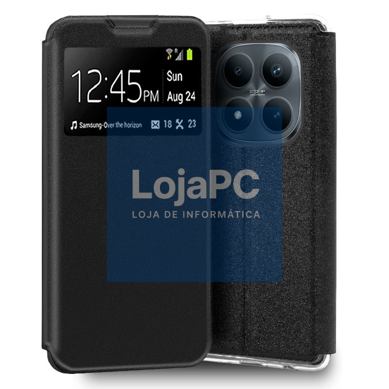 COOL Flip Cover for Xiaomi Redmi Note 15 Pro Plus 5G / Poco M8 Pro 5G Smooth Black