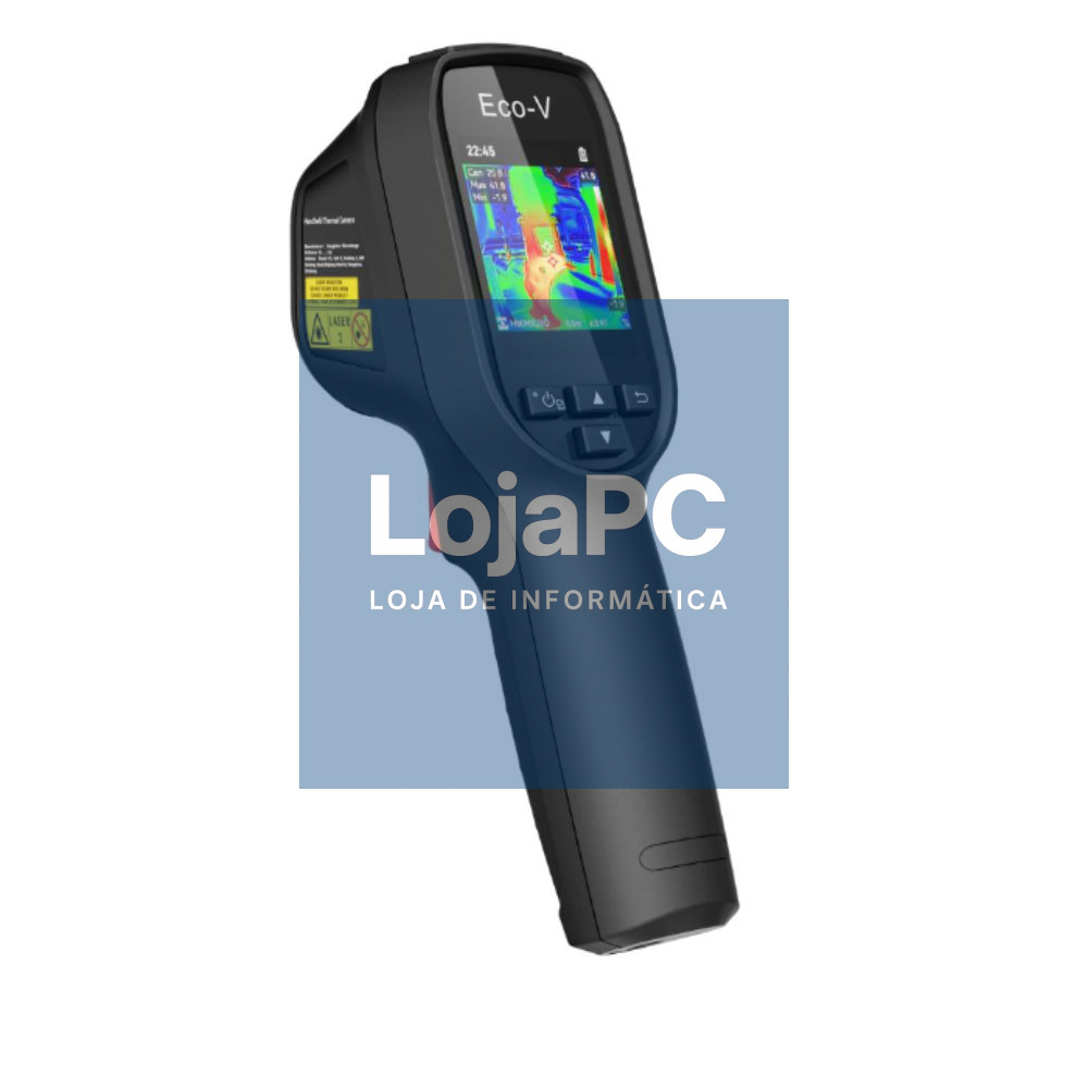 Câmara de Imagem Térmica C/ LCD 2.4" 4GB IP54 HIKMICRO