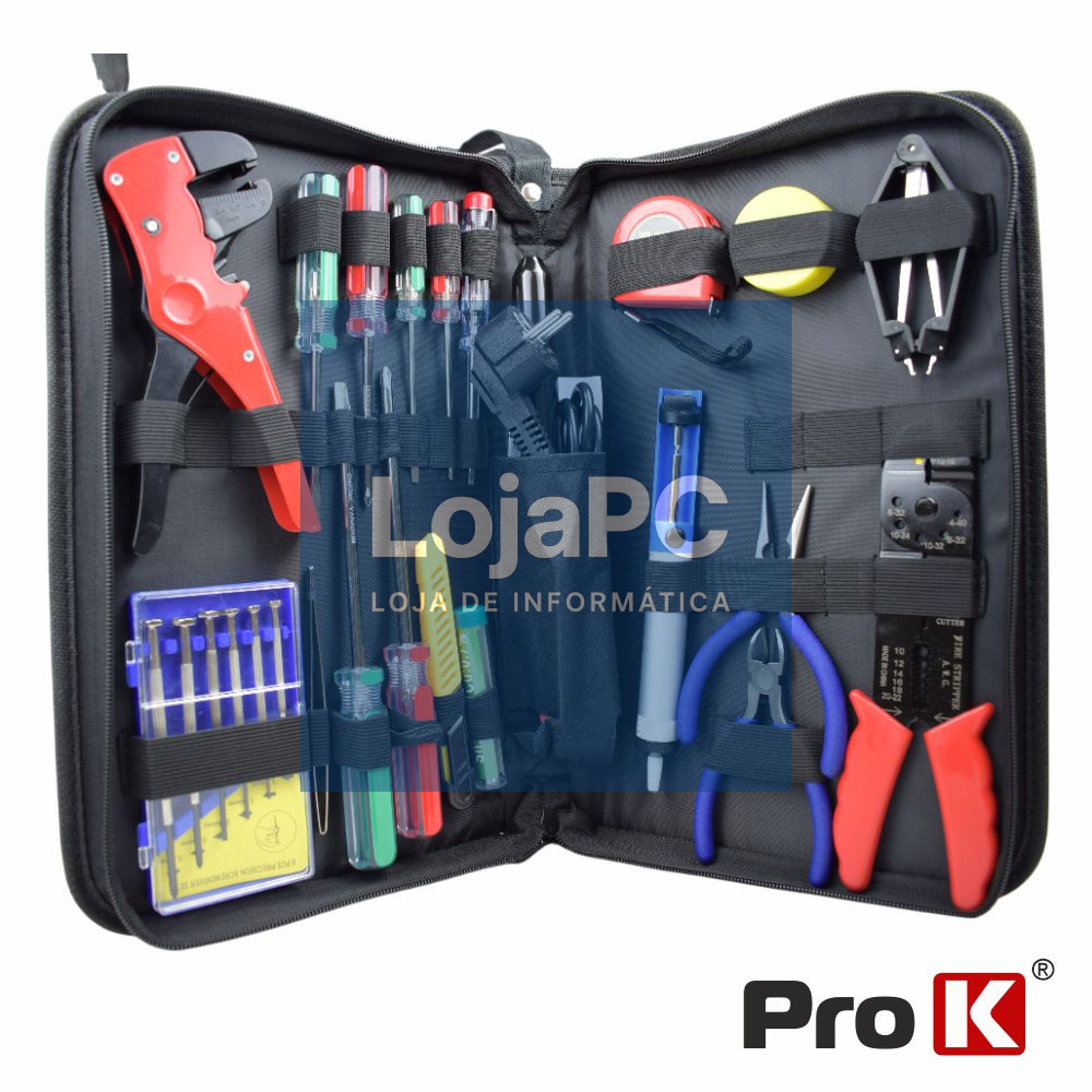 Mala Ferramentas De Soldadura C/ 20 Peças PROK