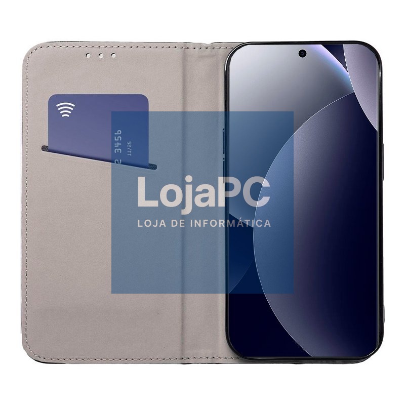 COOL Flip Cover for Xiaomi Redmi Note 15 Pro Plus 5G / Poco M8 Pro 5G Smooth Burgundy — imagem 3