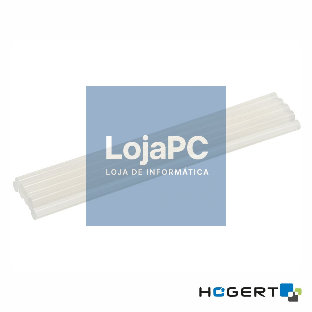 Conjunto de 10 Barras de Cola Quente 7mm HOGERT