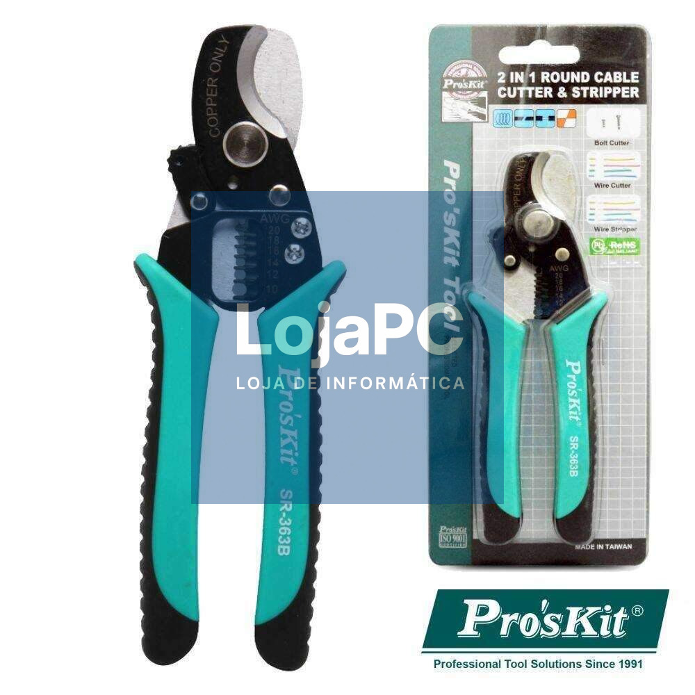 TESOURA MULTIFUNÇÕES C/ DESCARNADOR 168MM PROSKIT