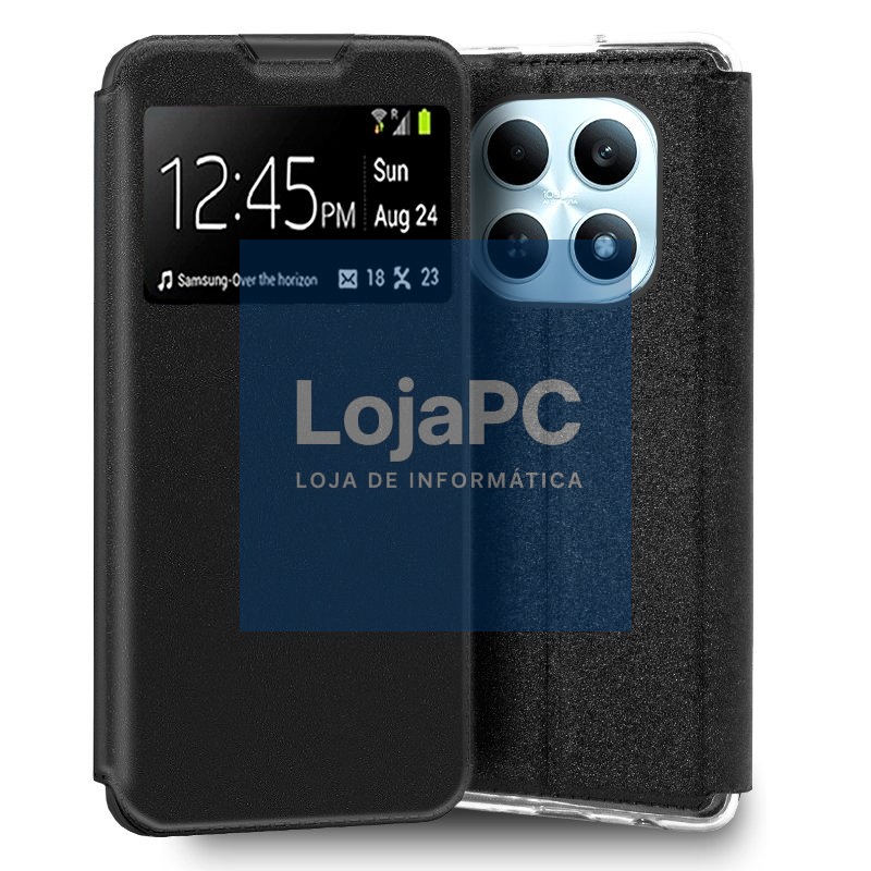 COOL Flip Cover for Xiaomi Redmi Note 15 Smooth Black