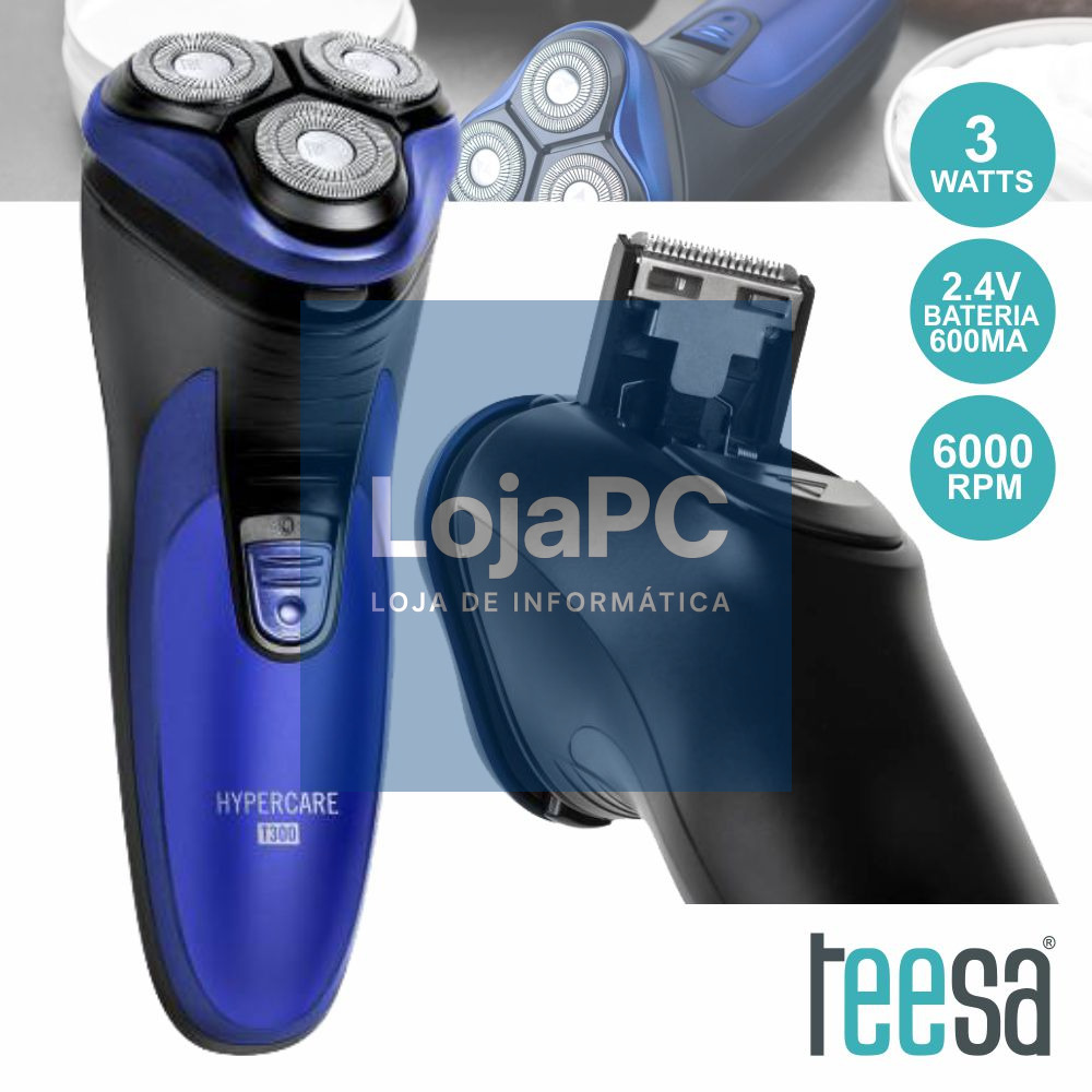 MÁQUINA BARBEAR PORTÁTIL 3W 6000RPM TEESA
