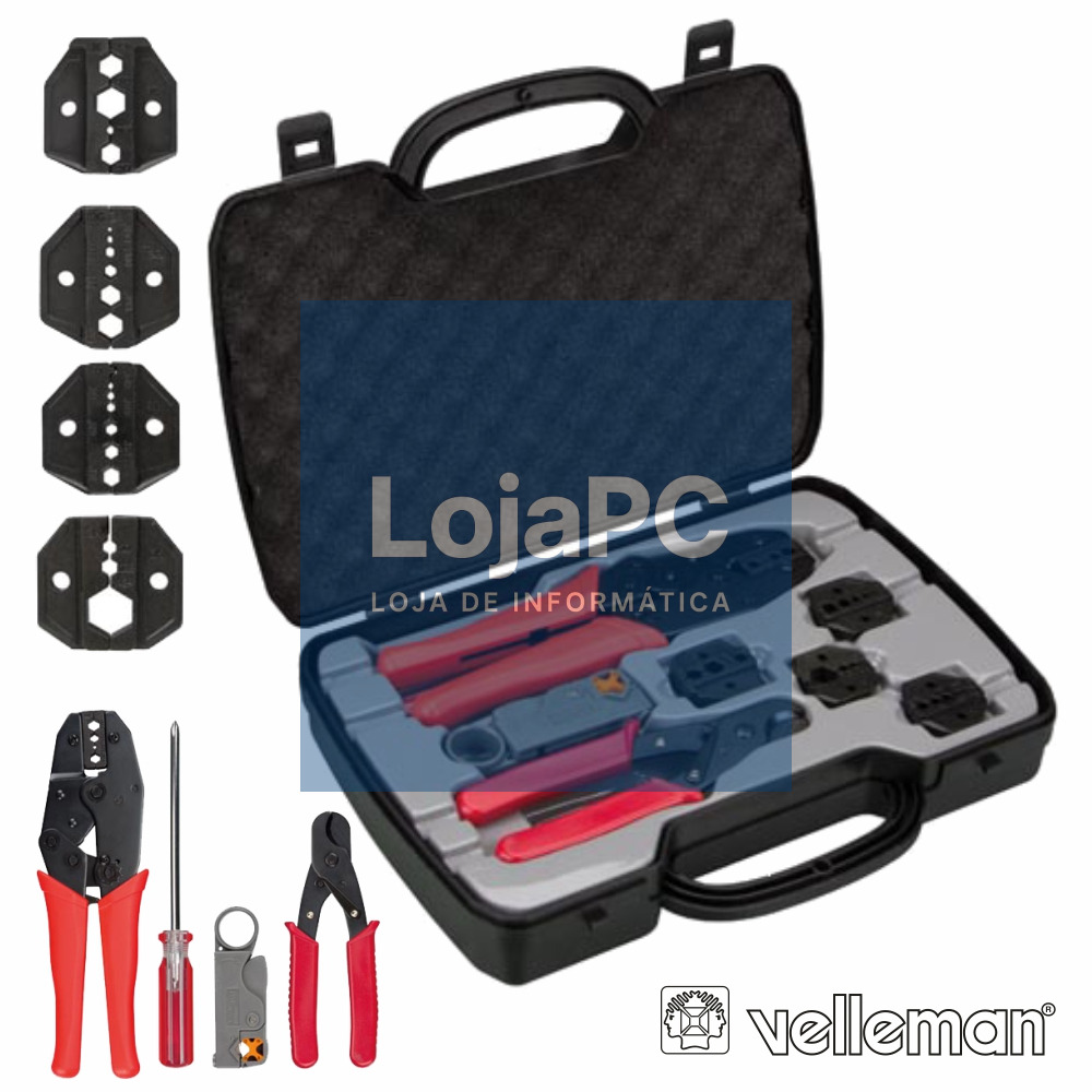 MALA FERRAMENTAS PROFISSIONAL P/ CABO COAXIAL PEREL