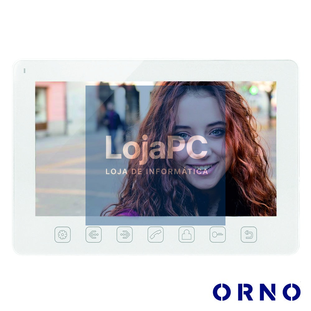 Intercomunicador C/ Ecrã 7" Branco ORNO