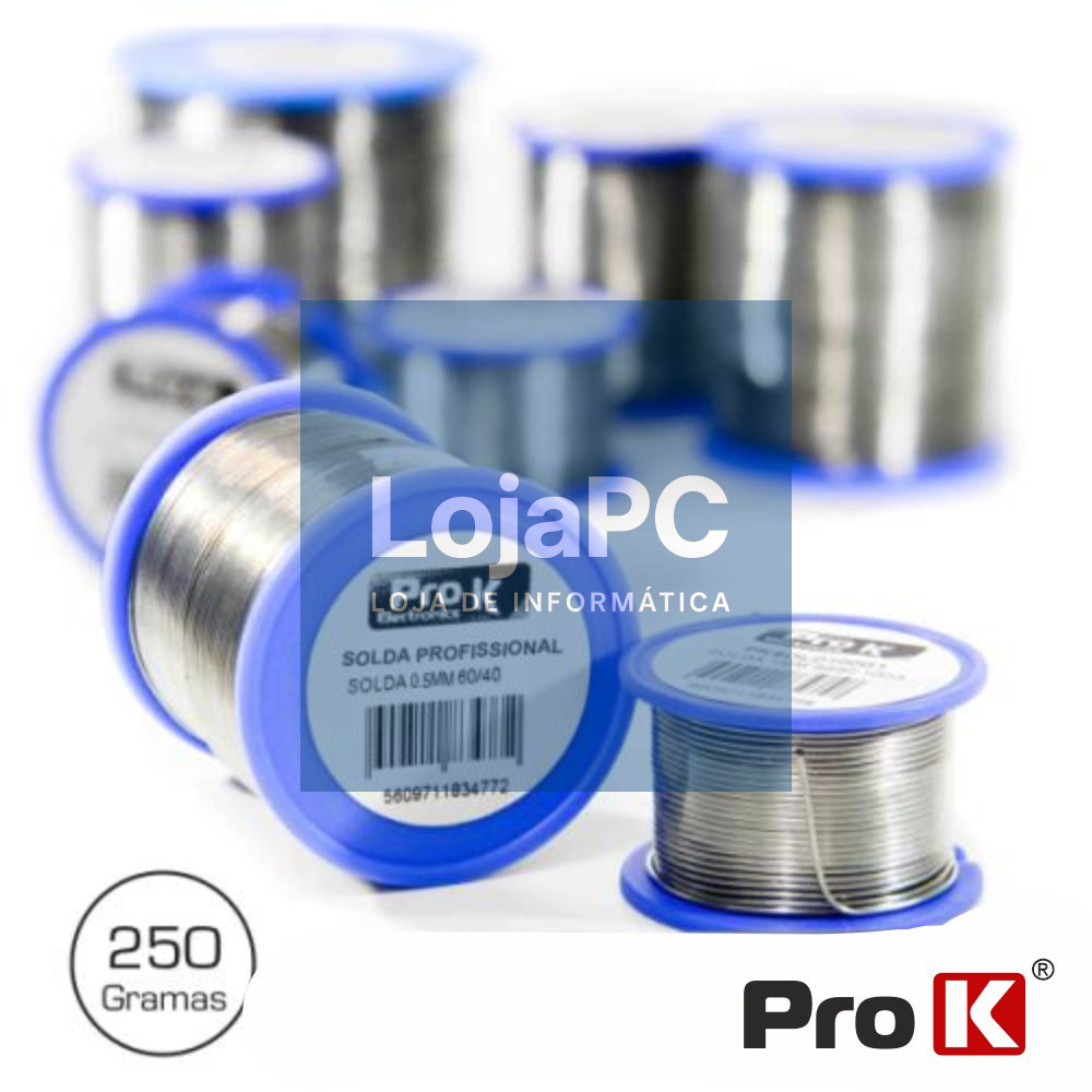 Solda 0.7mm Sn60Pb38Cu2 100g PROK