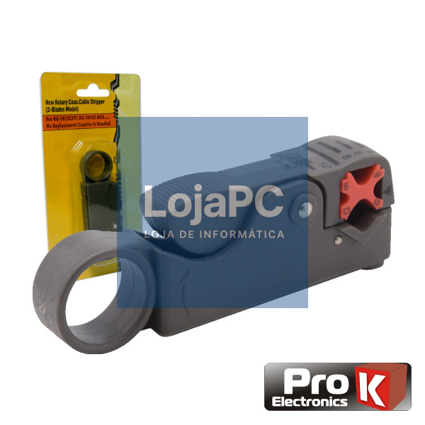 DESCARNADOR DE CABOS COAXIAIS PROK