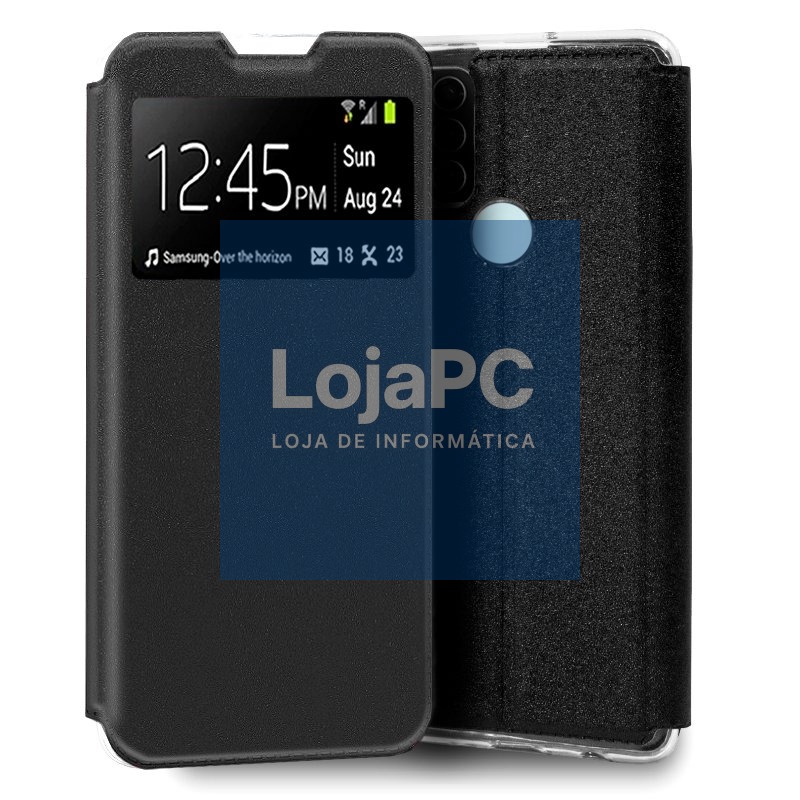 COOL Flip Cover for ZTE Blade A52 Smooth Black