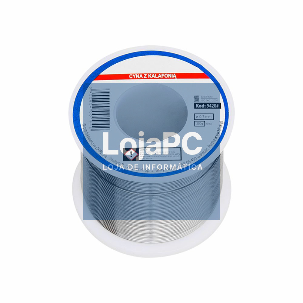 Solda Ø0.7mm Sn60Pb40 250g
