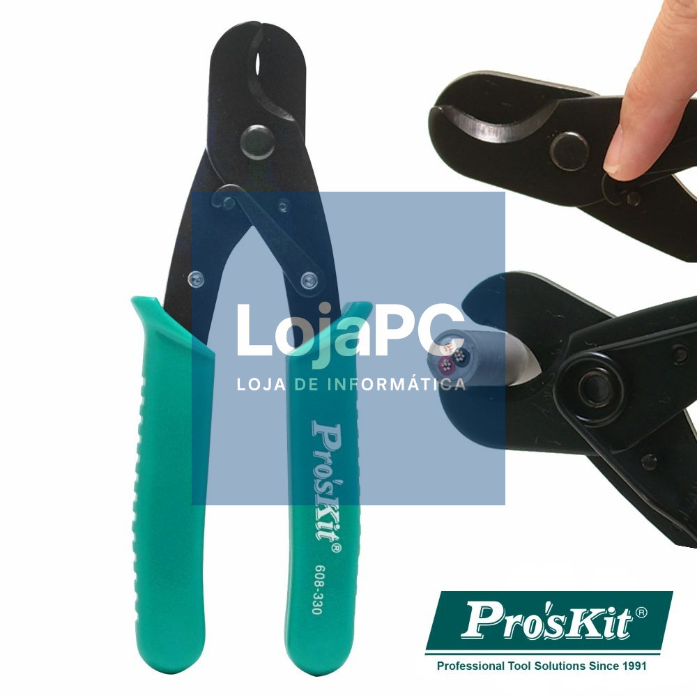 ALICATE DE CORTE P/ CABOS REDONDOS ATÉ Ø12.7MM PROSKIT