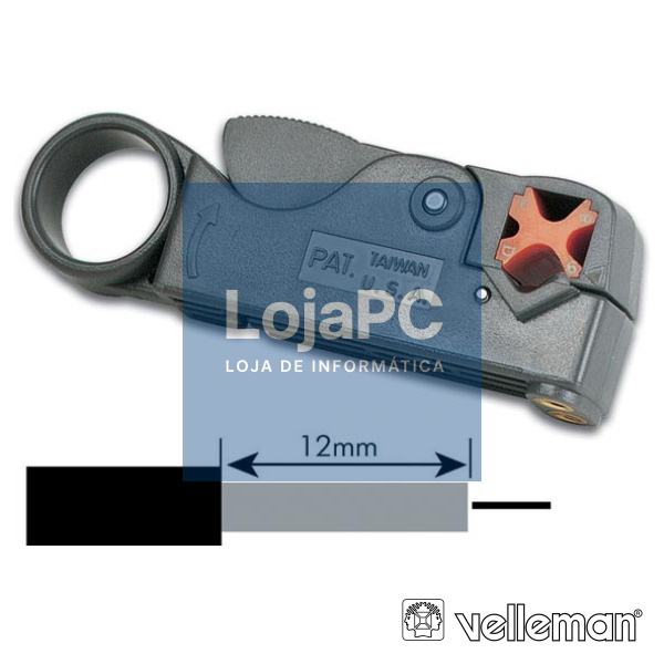 DESCARNADOR DE CABOS COAXIAIS (RG58-RG59) VELLEMAN
